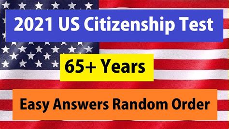 citizenship questions for over 65